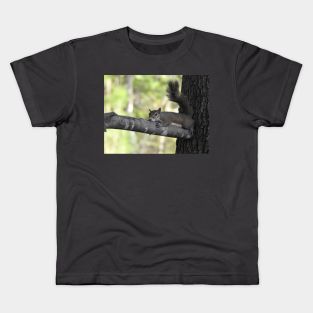 Eastern Gray Squirrel Kids T-Shirt